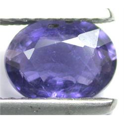 0.97ct VERY RARE Superior Blue Tanzanite Oval Unheated VS RETAIL $950  (GEM-7085)