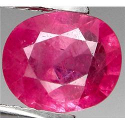 1.61ct RARE Top AAA Mozambique Pink Red Ruby VS Oval Cut  RETAIL $1500  (GEM-7124)