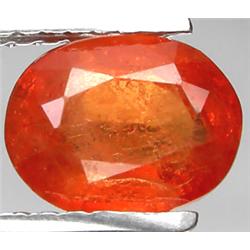 1.41ct RARE Oval Cut Orange Padparascha Sapphire Nigeria VS  RETAIL $1550  (GEM-7209)