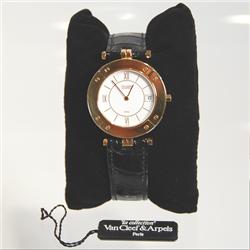 Van Cleef & Arpels Mens Gold Watch Appr. $15 000  (WAT-005)