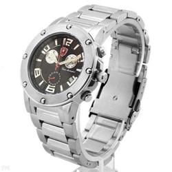 New Lamborghini Mens CHRONO Style Watch Retail $2995  (WAT-092)