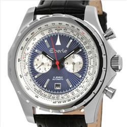 New Eberle Mens CHRONO Style Watch Retail $2595  (WAT-102)