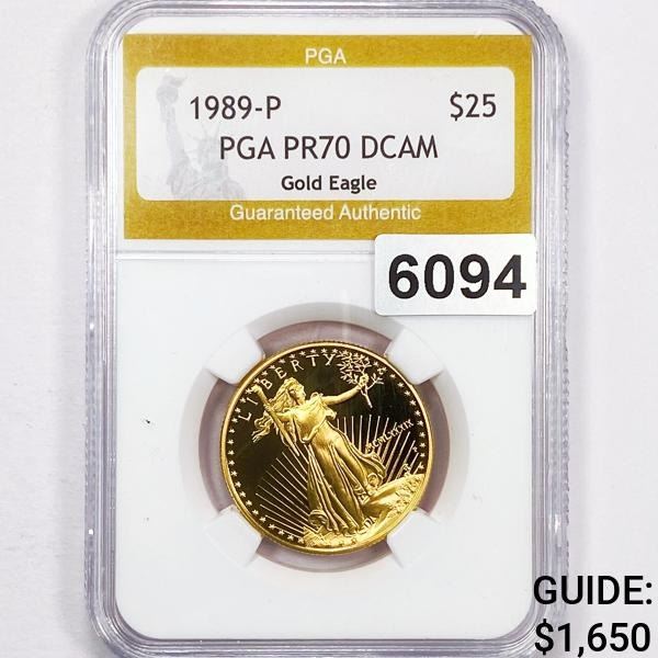 1898 $25 Gold Eagle PGA - PR70DCAM