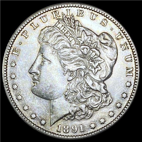 1891-S Morgan Silver Dollar UNCIRCULATED