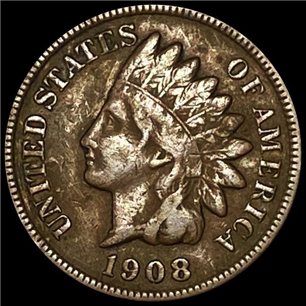 1908-S Indian Head Cent NICELY CIRCULATED