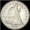 Image 1 : 1870 Seated Liberty Dollar CLOSELY UNCIRCULATED