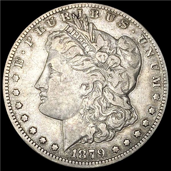 1879-CC Morgan Silver Dollar LIGHTLY CIRCULATED