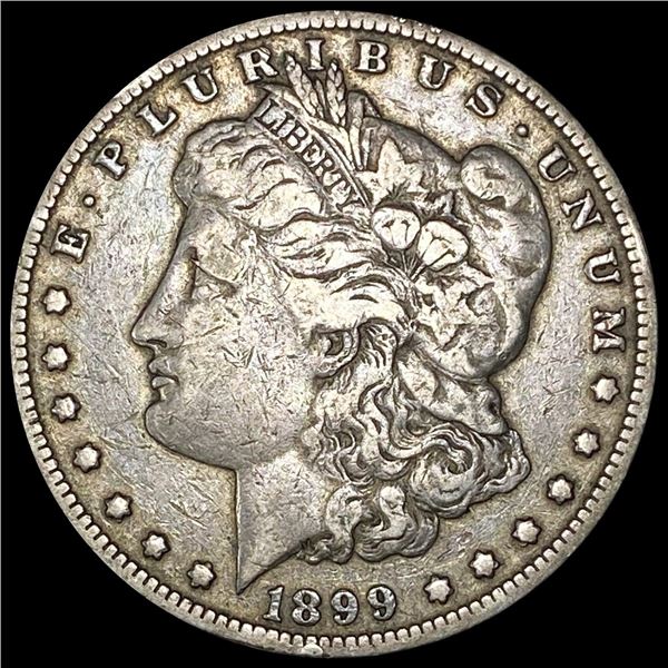 1899 Morgan Silver Dollar LIGHTLY CIRCULATED
