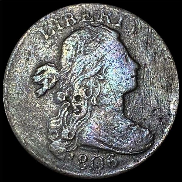 1806 Draped Bust Large Cent NICELY CIRCULATED