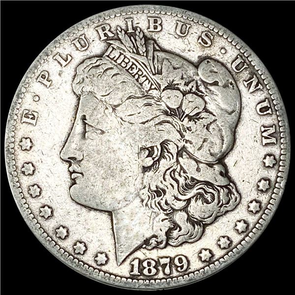 1879-S Morgan Silver Dollar NICELY CIRCULATED