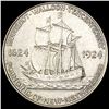 Image 2 : 1924 Huguenot Half Dollar UNCIRCULATED