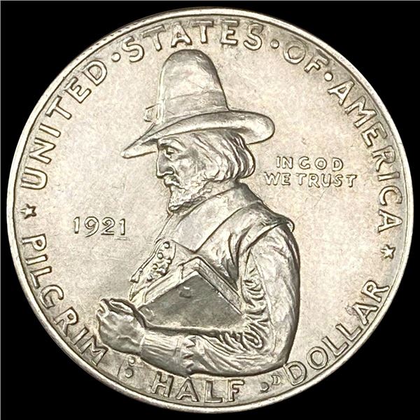 1921 Pilgrim Half Dollar UNCIRCULATED