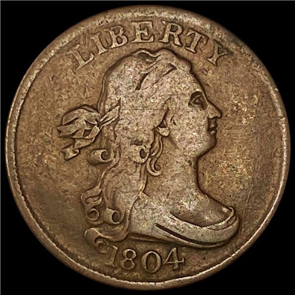 1804 Draped Bust Half Cent UNCIRCULATED