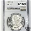 Image 1 : 1890-S Morgan Silver Dollar NGC - MS62