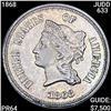 Image 1 : 1868 Nickel Pattern Judd 633 GEM PROOF