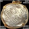Image 1 : Itacha Shipwreck Coin in Gold Bezel