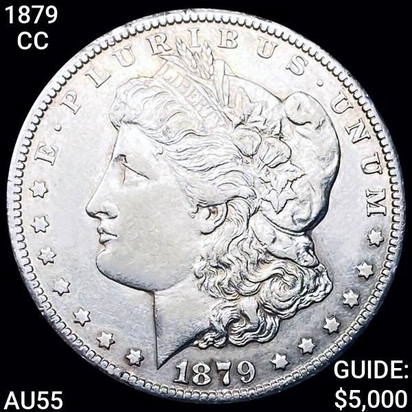 1879-CC Morgan Silver Dollar CHOICE AU