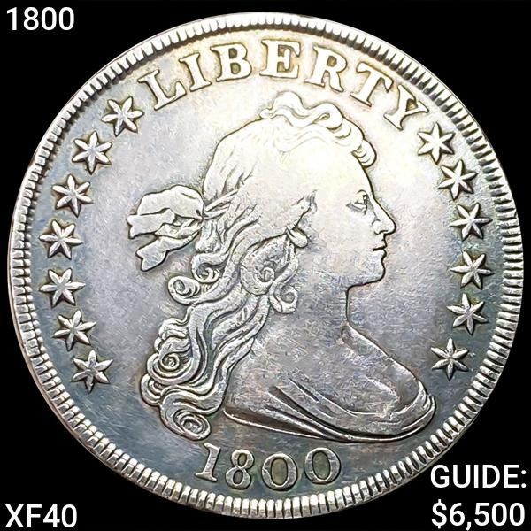 1800 Draped Bust Dollar LIGHTLY CIRC