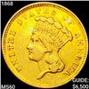 Image 1 : 1868 $3 Gold Piece UNCIRCULATED