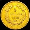 Image 2 : 1868 $3 Gold Piece UNCIRCULATED