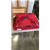 Image 2 : BOX OF INFLATABLE LIFE VESTS, 2 MAILBOXES, AIR CANADA BAG AND FOLDING CART