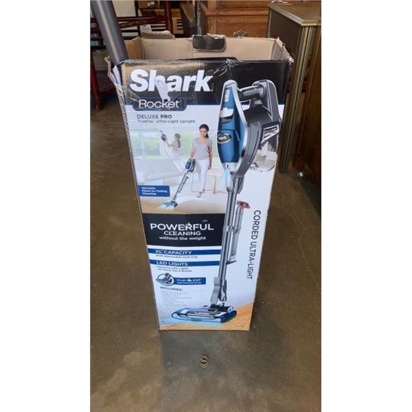 SHARK ROCKET DELUXE PRO TRUE PET ULTRA LIGHT STICK VACUUM - TESTED WORKING, RETAIL $299