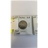 Image 2 : 3 1918 CANADIAN COINS - .925 SILVER QUARTER AND DIME, AND LARGE ONE CENT