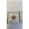 Image 2 : 4 CANADIAN SILVER WWII DIMES 1941-1944 .800 SILVER