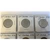 Image 2 : 7 CANADIAN 50 CENT COINS - 1969-1979, ALL DIFFERENT