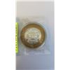Image 2 : LIMITED EDITION $10 GAMING TOKEN 50TH ANNIVARSARY FLAMINGO .999 FINE SILVER