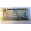 Image 2 : 1979 CANADIAN $5 BILL