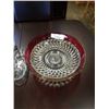 Image 8 : LOT OF CRYSTAL SERVING PLATTERS