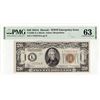 Image 1 : Fr.2305 1934-A $20 Hawaii Emergency Note PMG MS-63