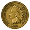 Image 1 : 1860 Indian Head Cent ANACS VF-30 Details Cleaned