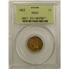 Image 2 : 1863 Indian Head Cent PCGS MS-63