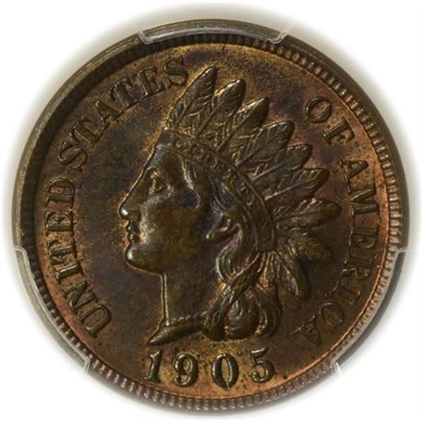 1905 Indian Head Cent PCGS MS-63 BN