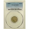 Image 2 : 1882 CuNi Three Cents PCGS VF-35