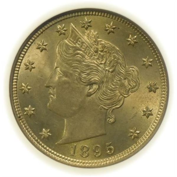 1895 Liberty V Nickel NGC MS-63