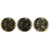 Image 2 : 3 PCGS Proof Jefferson Nickels 1960, 64, 65 SMS