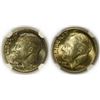 Image 2 : Lot of 2 1949 and 1949-S Roosevelt Dimes NGC MS-66