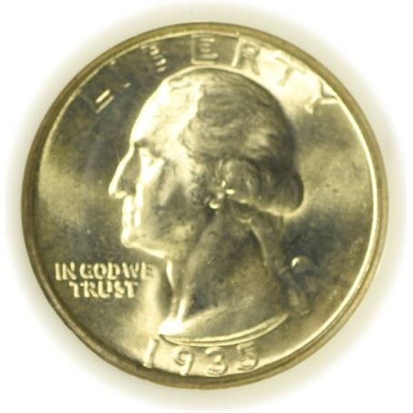 1935 Washington Quarter NGC MS-66
