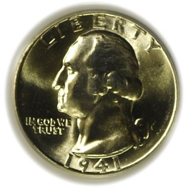 1941 Washington Quarter PCGS MS-66