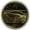 Image 1 : 2005-S West Virginia Proof Quarter PCGS PR-69 DCAM
