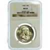 Image 2 : 1960 Franklin Half Dollar NGC MS-65