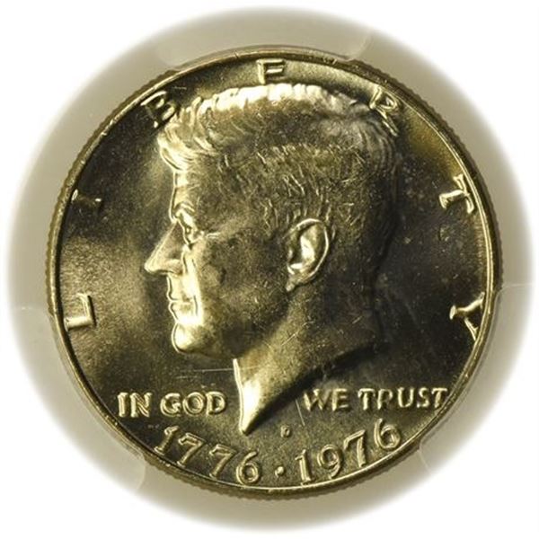 1976-D Clad Kennedy Half Dollar PCGS MS-63