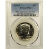 Image 2 : 2014-D 50th Anniv. Kennedy Half Dollar PCGS SP-66
