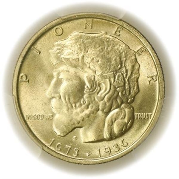 1936 Elgin Commem Half Dollar PCGS MS-66