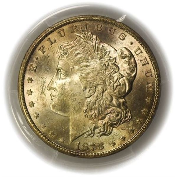 1878-CC Morgan Dollar PCGS MS-63