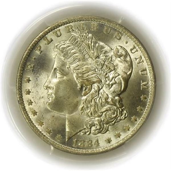 1884-O Morgan Dollar PCGS MS-66