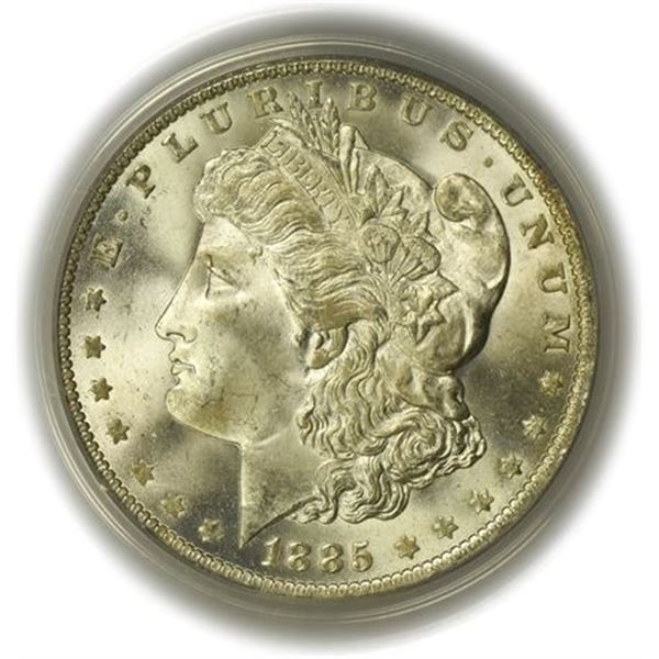 1885-O Morgan Dollar PCGS MS-66